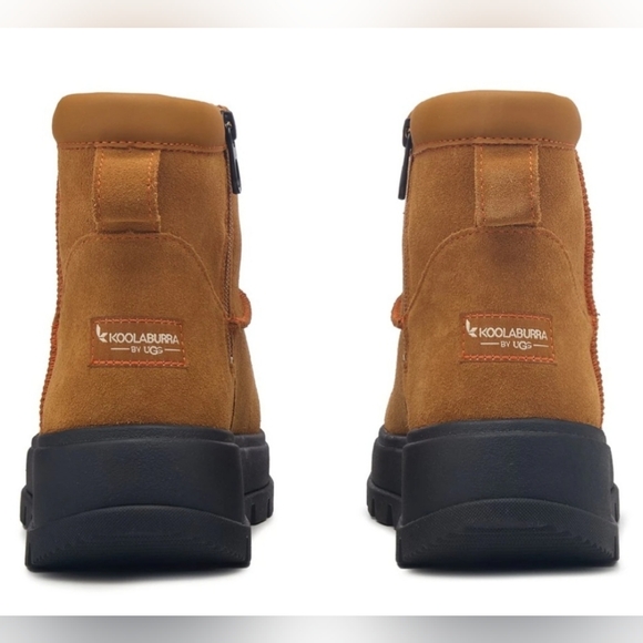 Size 8 - New Koolaburra By UGG Mini Hybrid Winter Boot Chestnut - Picture 6 of 16